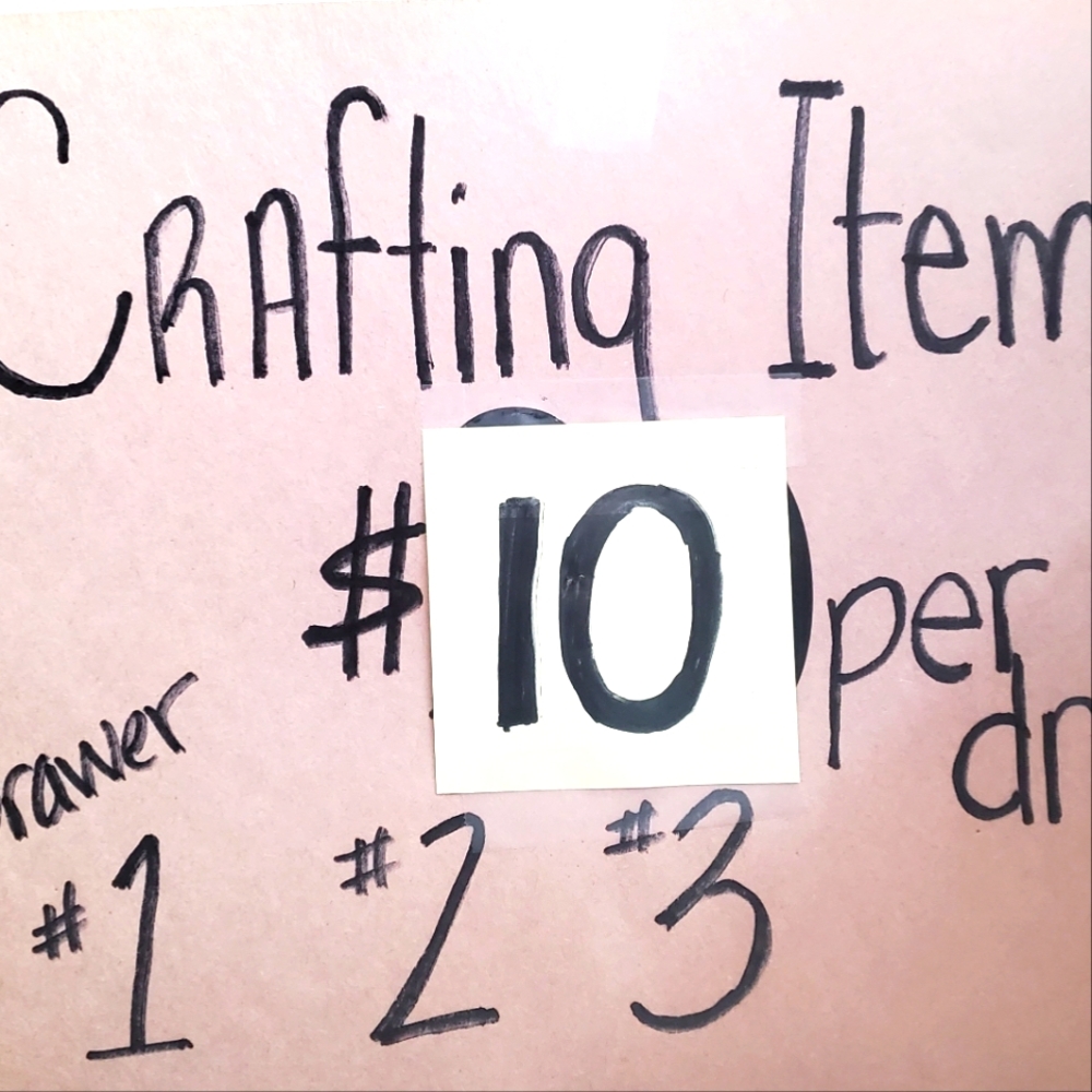 🌼Drawer #3 Crafting Items